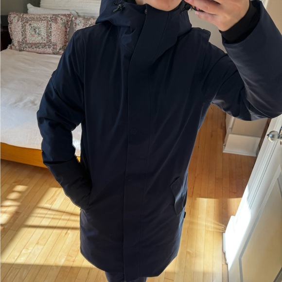 Frank & Oak Capital Parka XS Navy Blue - Picture 2 of 16
